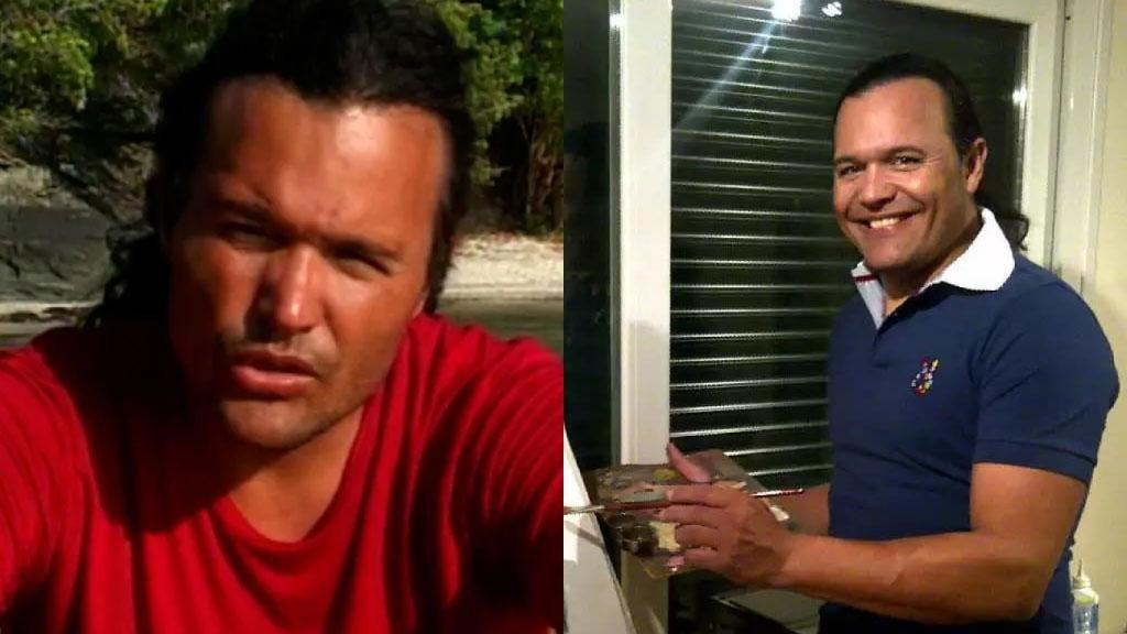 Nilo Manrique, en ‘Supervivientes’ y en una imagen de sus redes sociales.