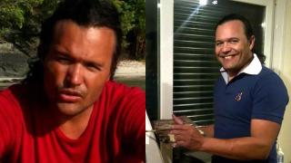 Nilo Manrique, en ‘Supervivientes’ y en una imagen de sus redes sociales.