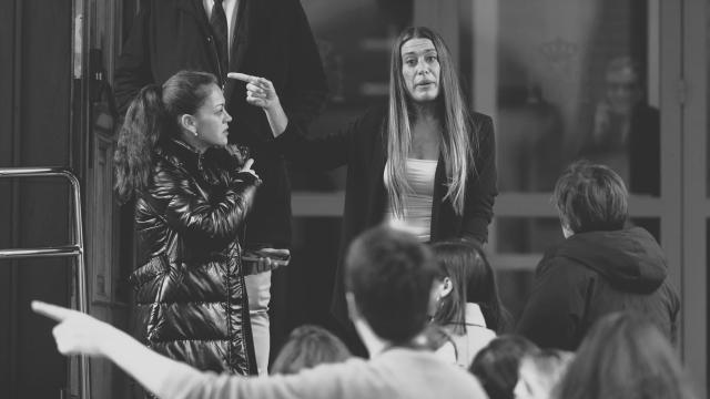 Miriam Nogueras, este martes.