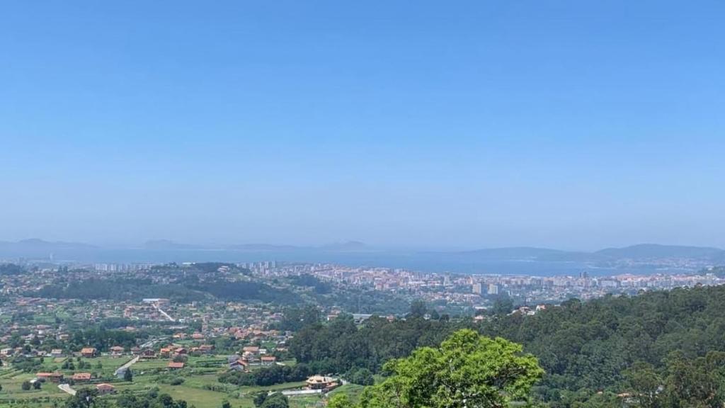Vista de Vigo desde Bembrive