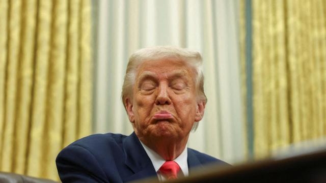 El presidente de Estados Unidos, Donald Trump, en el Despacho Oval.