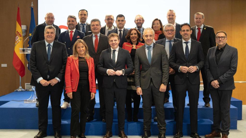 El nuevo comité ejecutivo de Hostelería de España.