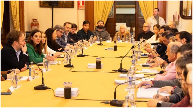 Reunión del pasado mes de marzo.