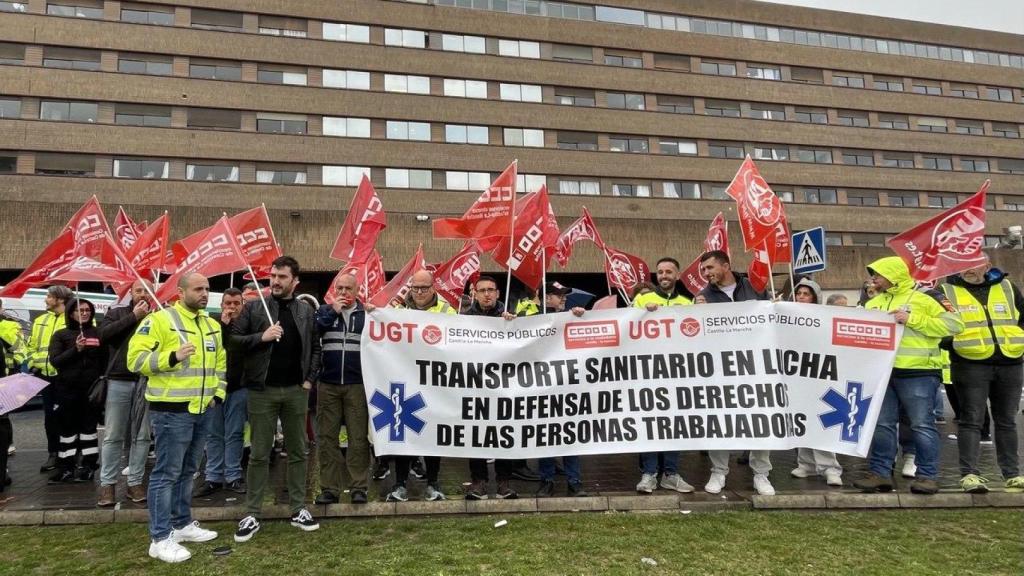 Imagen del paro llevado a cabo en Albacete.