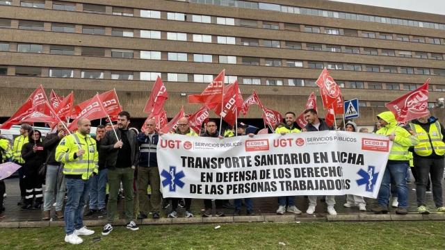 Imagen del paro llevado a cabo en Albacete.