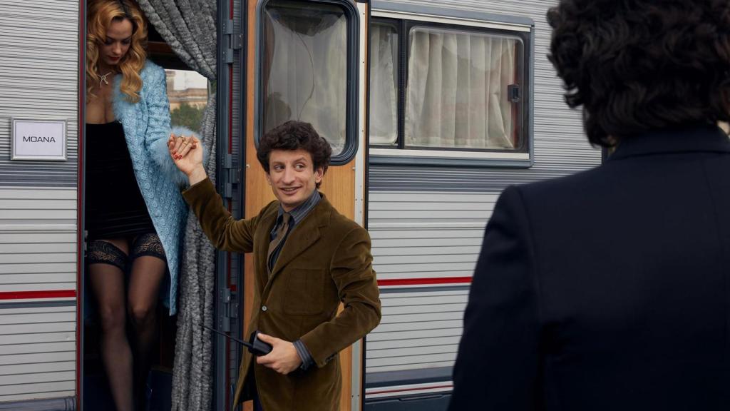 Un fotograma de la serie 'Supersex', dedicada al actor porno Rocco Siffredi