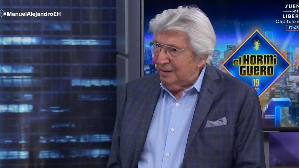 Manuel Alejandro en ‘El Hormiguero’.