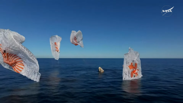 Amaraje de la misión Crew-9