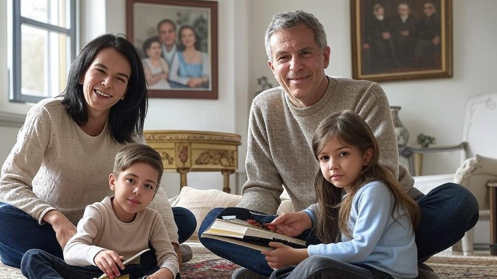 Imagen de una familia.