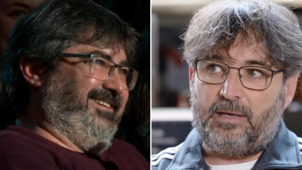 Jordi Évole y su doble, en un fotomontaje de BLUPER.