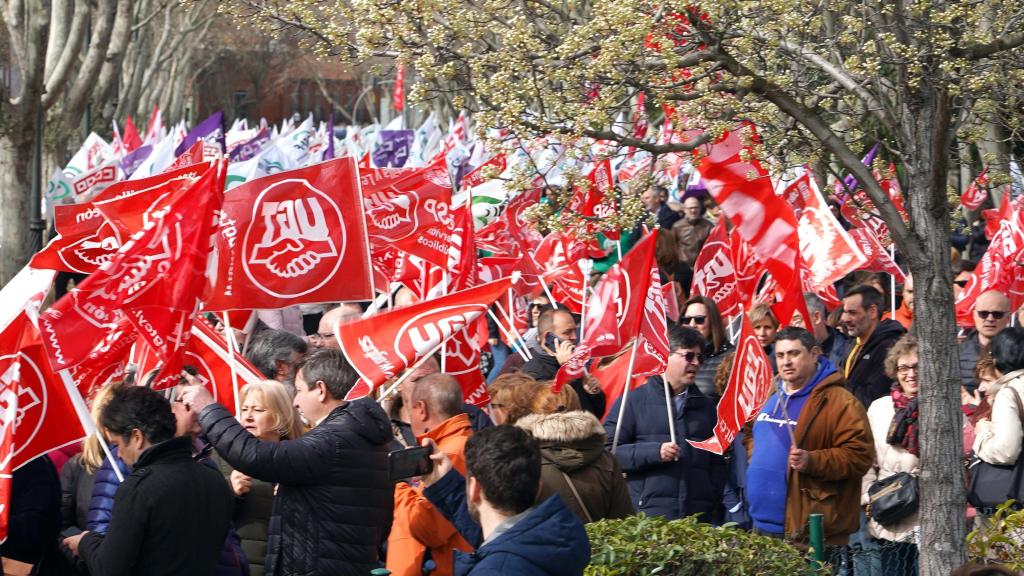 Manifestación del personal laboral de la Junta
