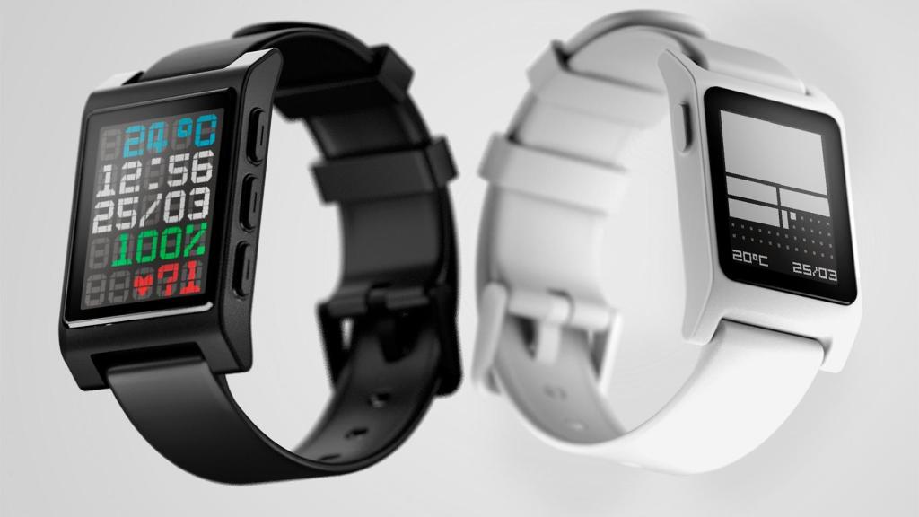 Los dos nuevos relojes con PebbleOS