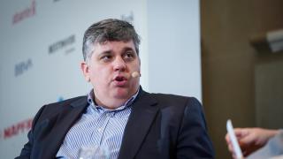 Rafael Hurtado, director de Inversiones y Estrategia de Allianz Asset Management, en el V Observatorio de las Finanzas de EL ESPAÑOL e Invertia.