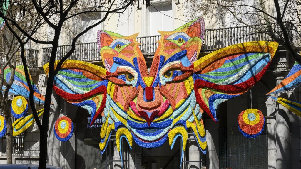 Fachada de la Fundación Casa de México en la edición de 'Bienvenida la primavera' de 2023.