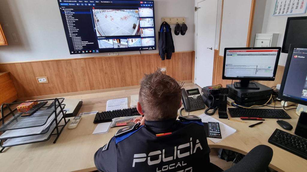 El sistema de videovigilancia de Pinto.