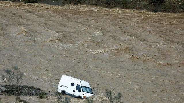 Una imagen del río Campanillas.