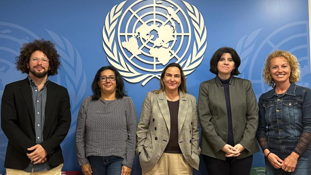 Directivos de AIRE y de Cifal Málaga.