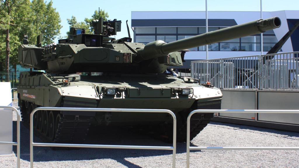 Una primera versión del Leopard 2A8 presentada en Eurosatory