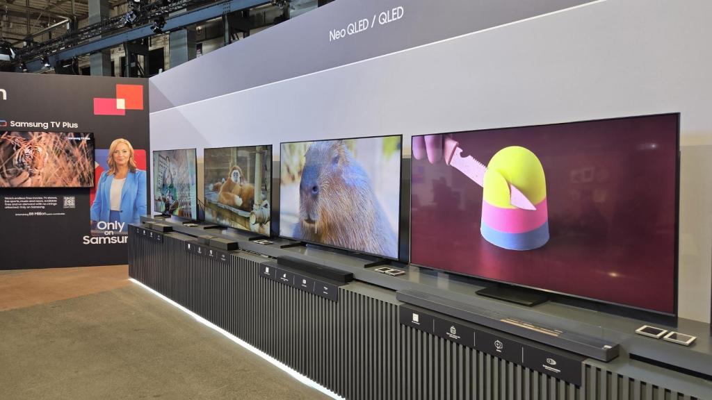 Televisores Neo QLED de Samsung.