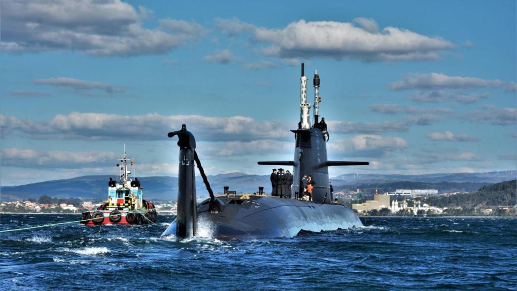 El submarino 'Isaac Peral' (S-81).