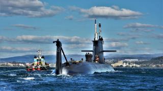 El submarino 'Isaac Peral' (S-81).