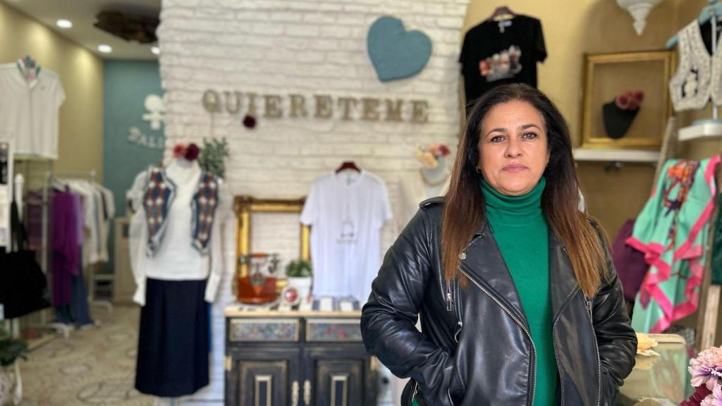 Rocío, empresaria de la Macarena.