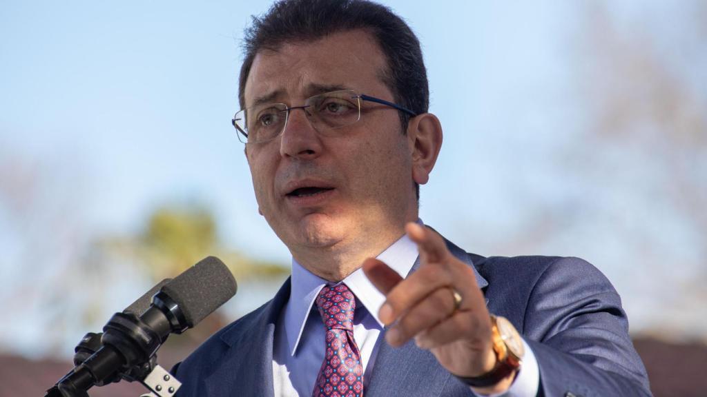 Ekrem Imamoglu, alcalde de Estambul