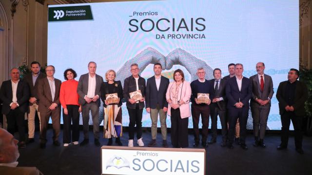 La Diputación de Pontevedra celebra sus Premios Sociales: Estos son sus ganadores