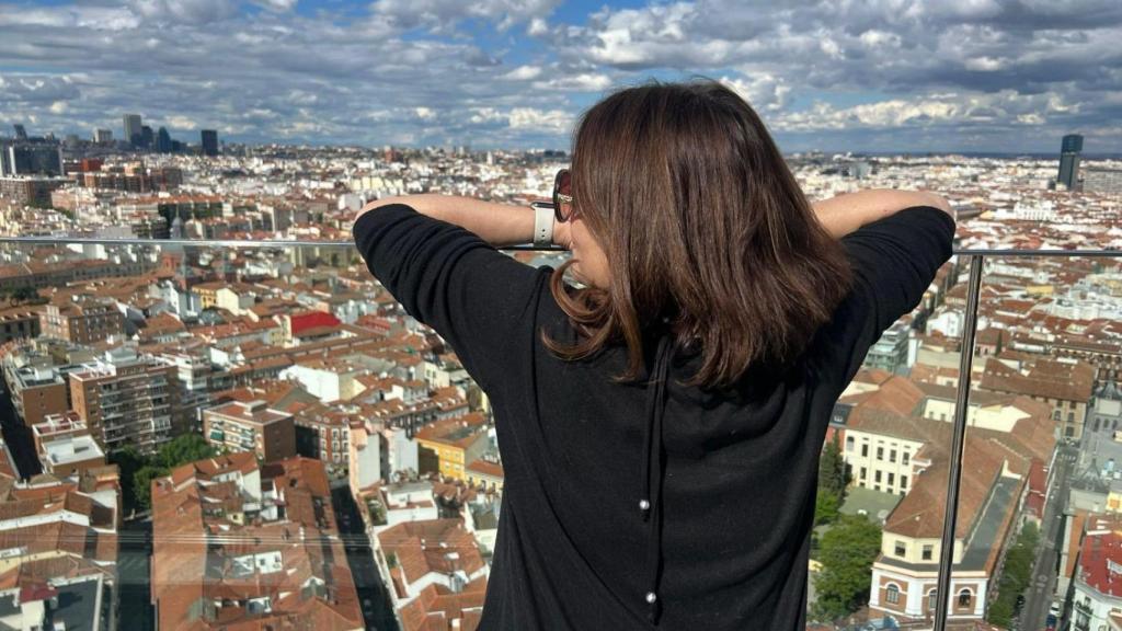 Alicia Sanzo desde las alturas