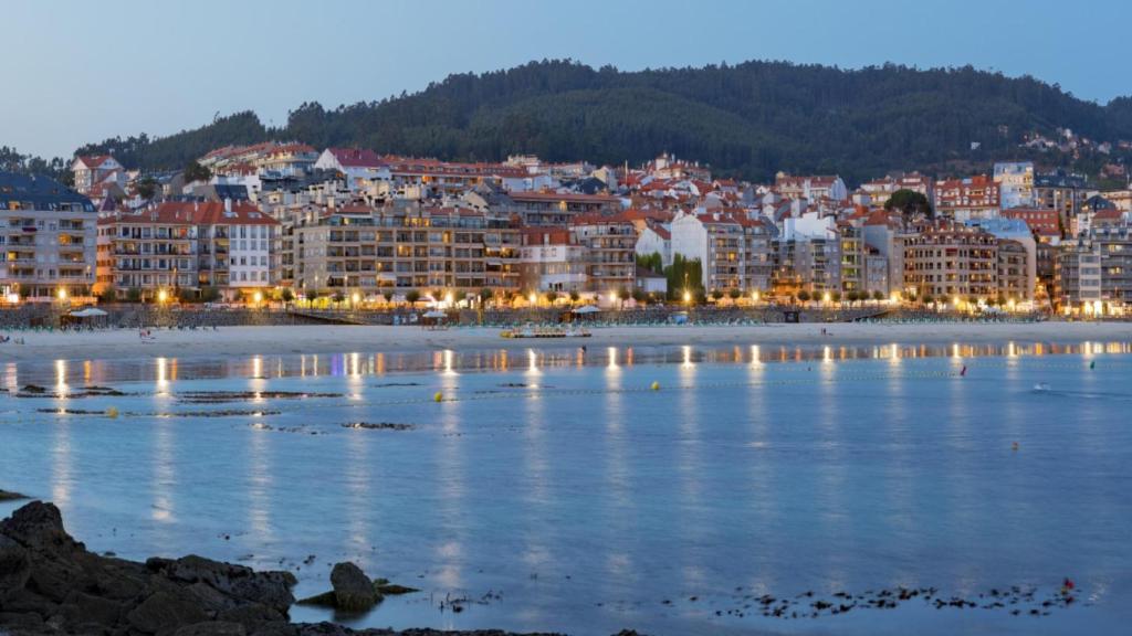 Sanxenxo (Pontevedra) al atardecer