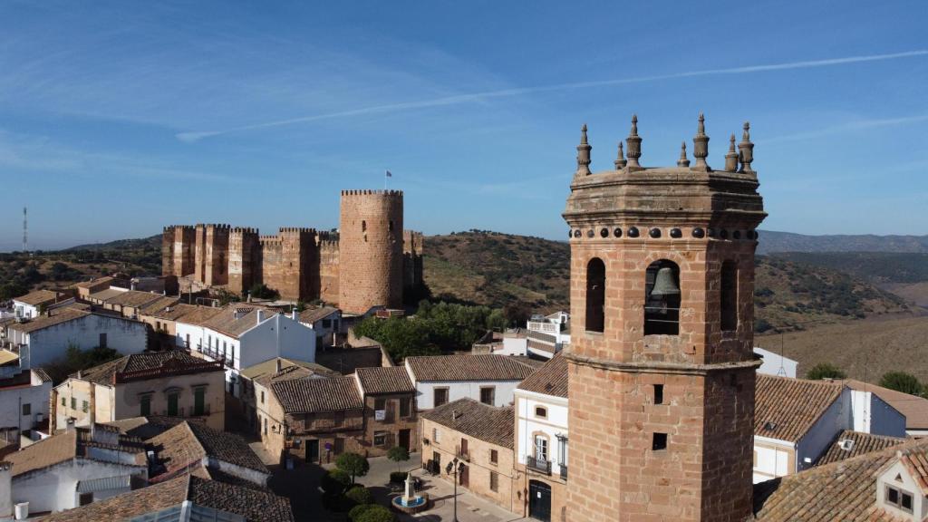 Vista de Baños de la Encina.