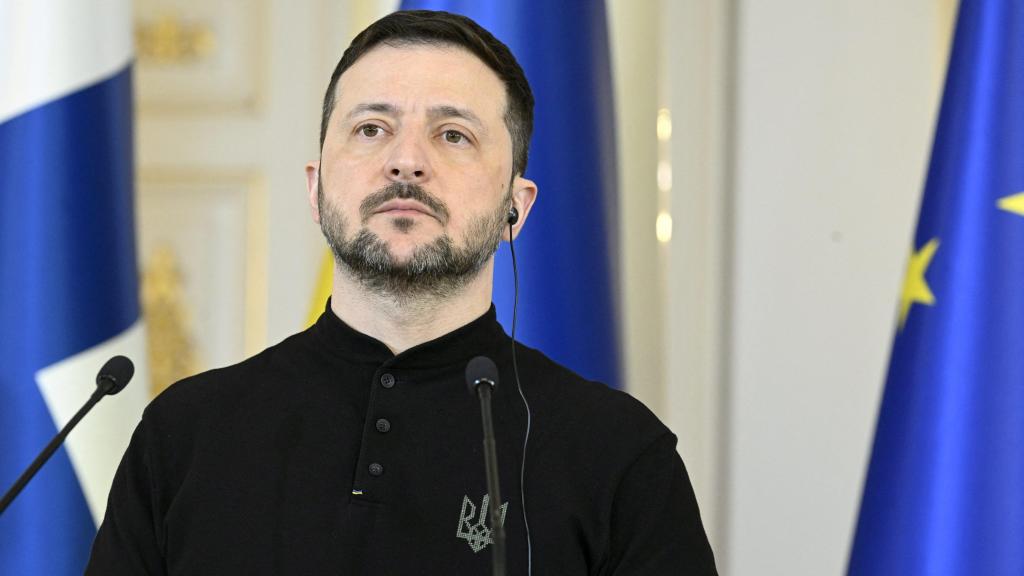 Volodímir Zelenski este miércoles con su homólogo finlandés.