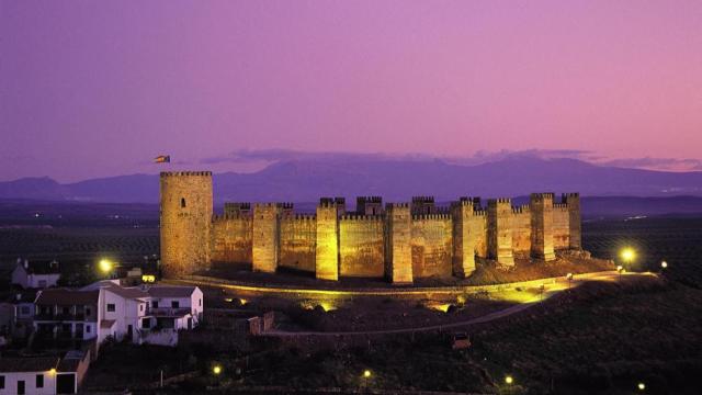 Castillo de Baños de la Encina.