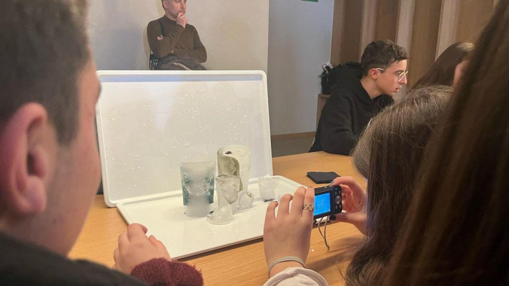 Alumnos en una de las formaciones del la Fundación MOP