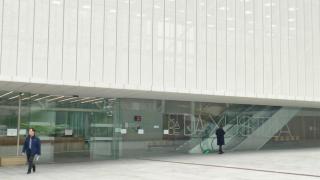 Acceso principal de la Ciudad de la Justicia de Vigo