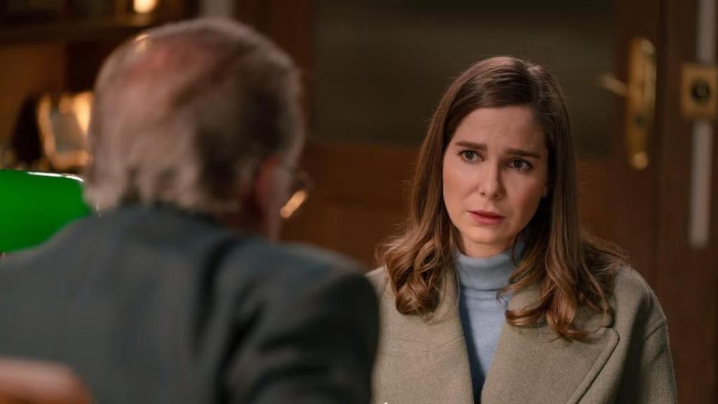 Nancho Novo y Natalia Sánchez en una escena del episodio 269 de 'Sueños de libertad'.