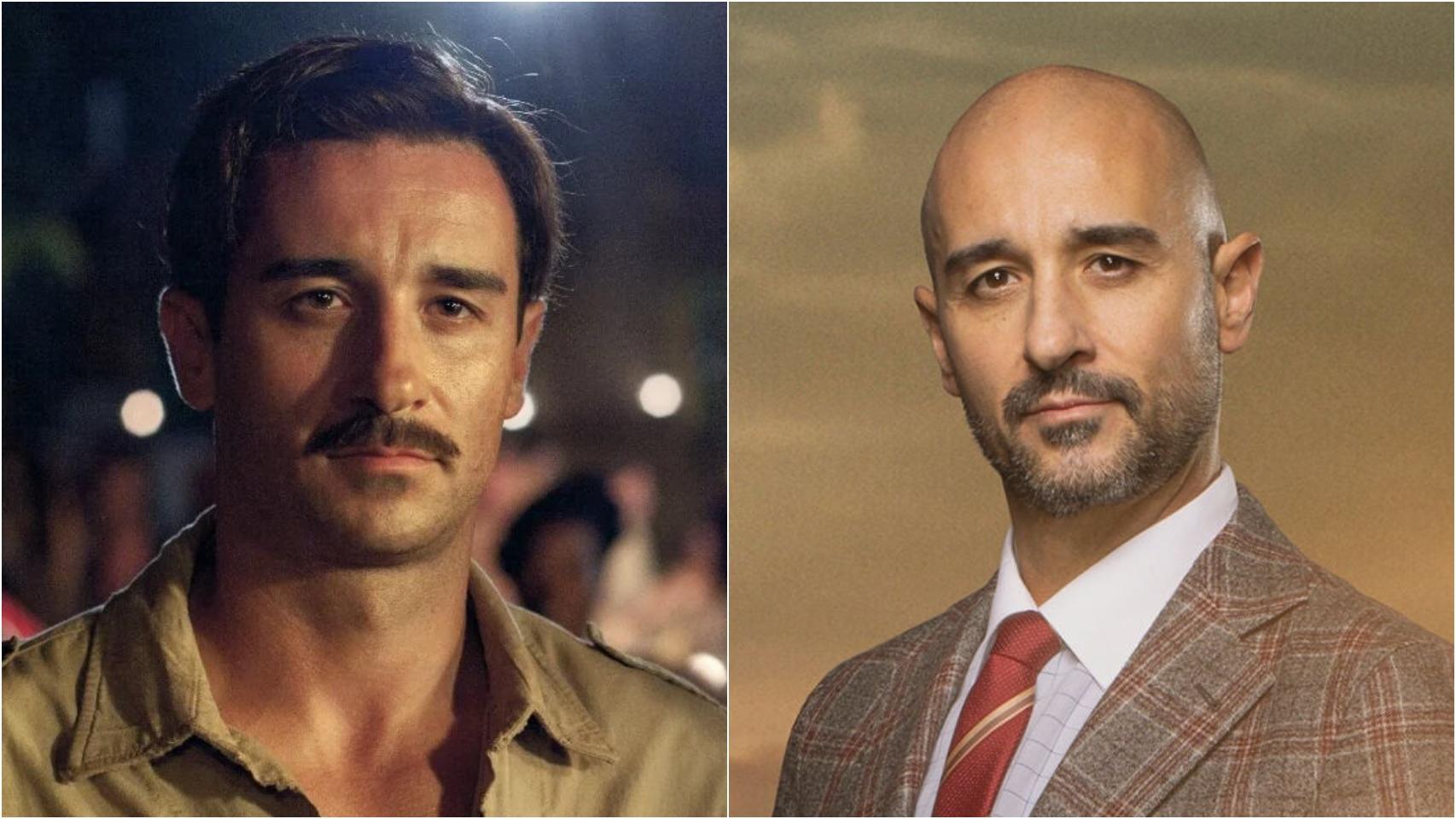 Fotomontaje de BLUPER con Alain Hernández en 'Palmeras en la Nieve' y 'Sueños de libertad'.