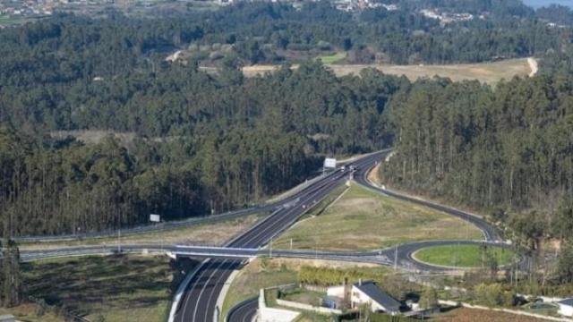 Un tramo de la Vía Ártabra (AG-13).