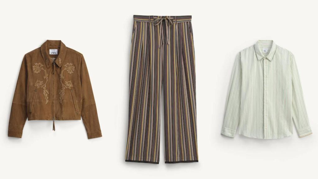 Prendas de la nueva colección de hombre de Zara.