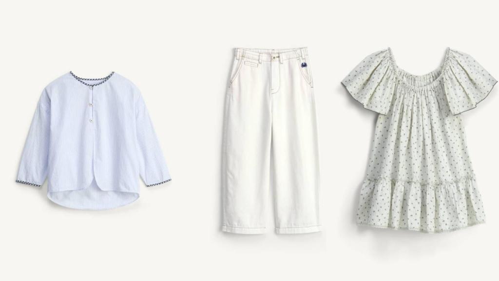 Prendas de la nueva colección de niños de Zara.