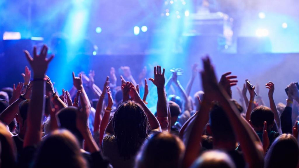 Imagen de archivo de una fiesta