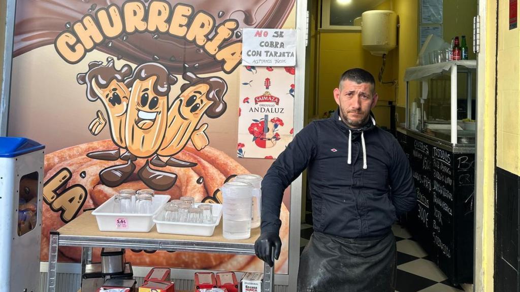 Tomás, churrero de Rochelambert.