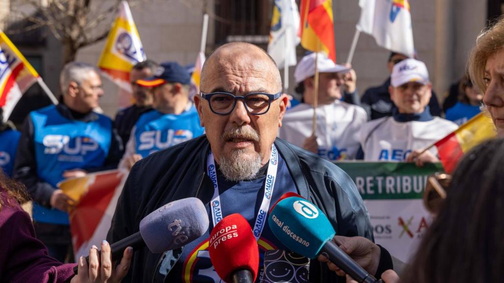 Daniel Timón, secretario jurídico de la Asociación Unificada de Guardias Civiles de Toledo.