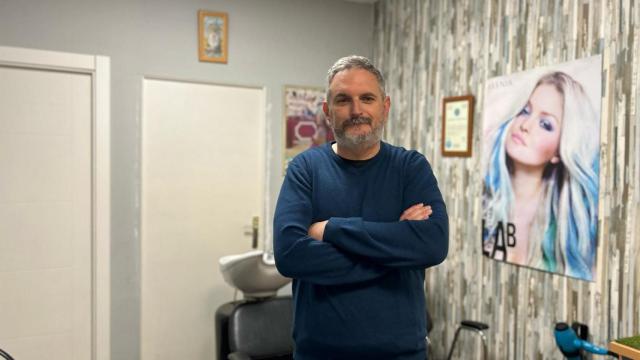 David, peluquero del Cerro.