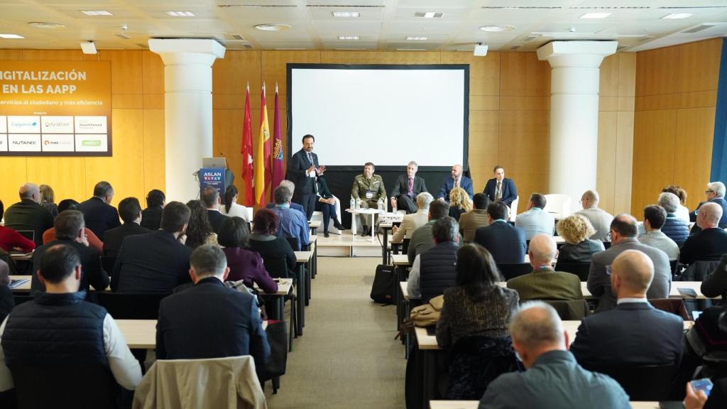 Una de las ponencias celebradas en el Congreso de Aslan 2025.