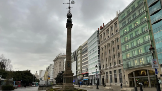 Una tarde de A Coruña lluviosa