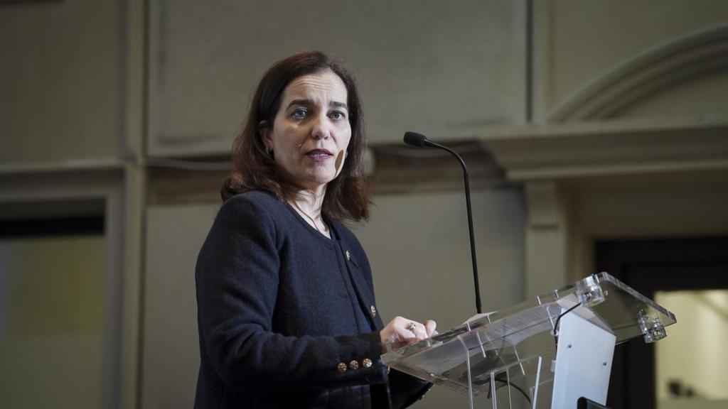 Carolina Lameiro, subdirectora general de Inspección de la Dirección General de Seguros y Fondos de Pensiones (DGSFP) en el V Observatorio de las Finanzas organizado por EL ESPAÑOL e Invertia.