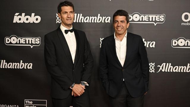 Carlos Mazón en los Premios Ídolo 2024. Francisco Guerra / Europa Press