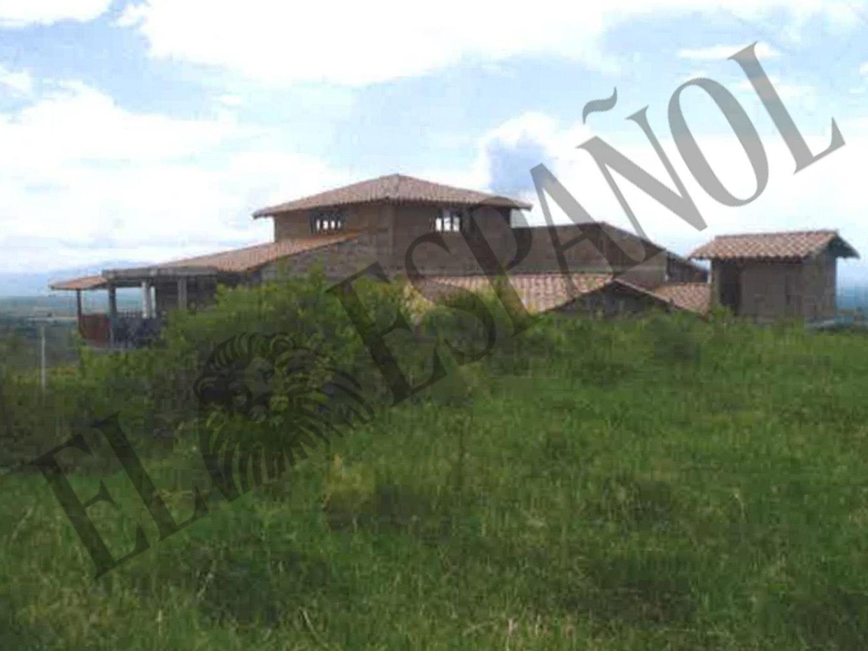 Casa de José Luis Ábalos en el municipio de Tuluá (Colombia).