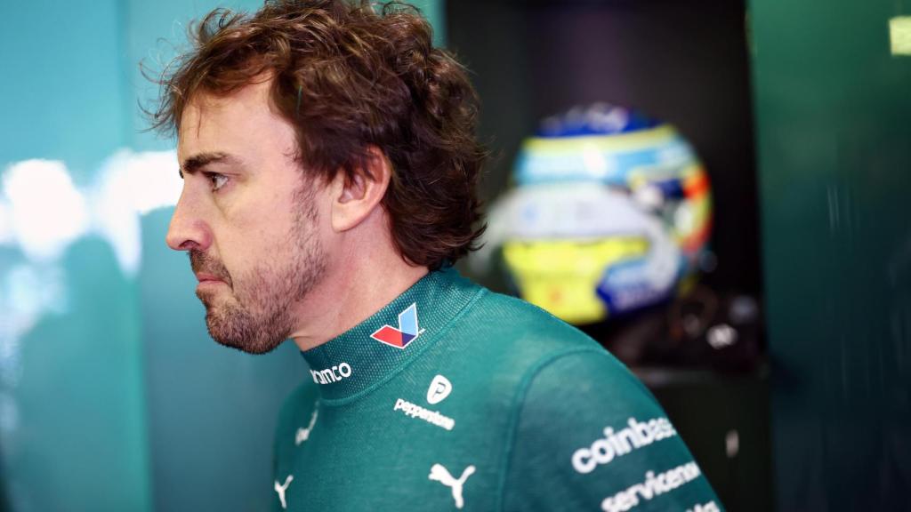 Fernando Alonso, durante el Gran Premio de Australia de F1 2025